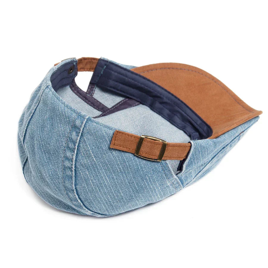 Robin™ | Premium Denim Flat Cap – Tijdloze Stijl & Dagelijks Comfort (TIJDELIJK 1+1 GRATIS!)