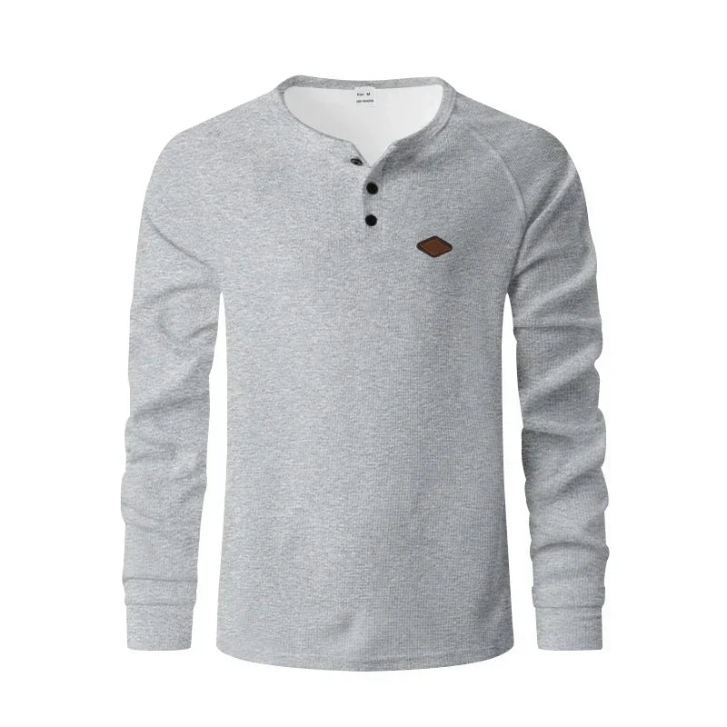 MARCIANO | ELEGANTE STRUCTUUR HENLEY VOOR HEREN