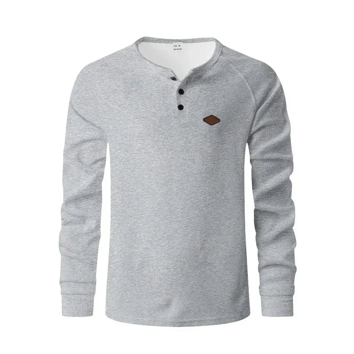 MARCIANO | ELEGANTE STRUCTUUR HENLEY VOOR HEREN