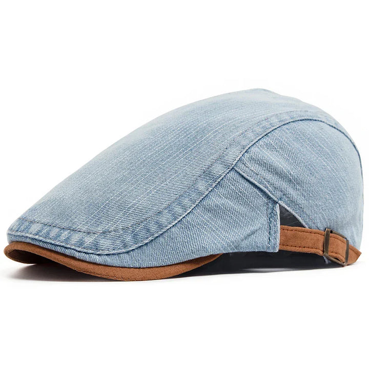 Robin™ | Premium Denim Flat Cap – Tijdloze Stijl & Dagelijks Comfort (TIJDELIJK 1+1 GRATIS!)