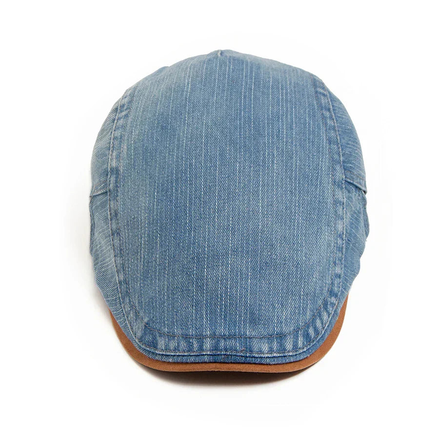 Robin™ | Premium Denim Flat Cap – Tijdloze Stijl & Dagelijks Comfort (TIJDELIJK 1+1 GRATIS!)