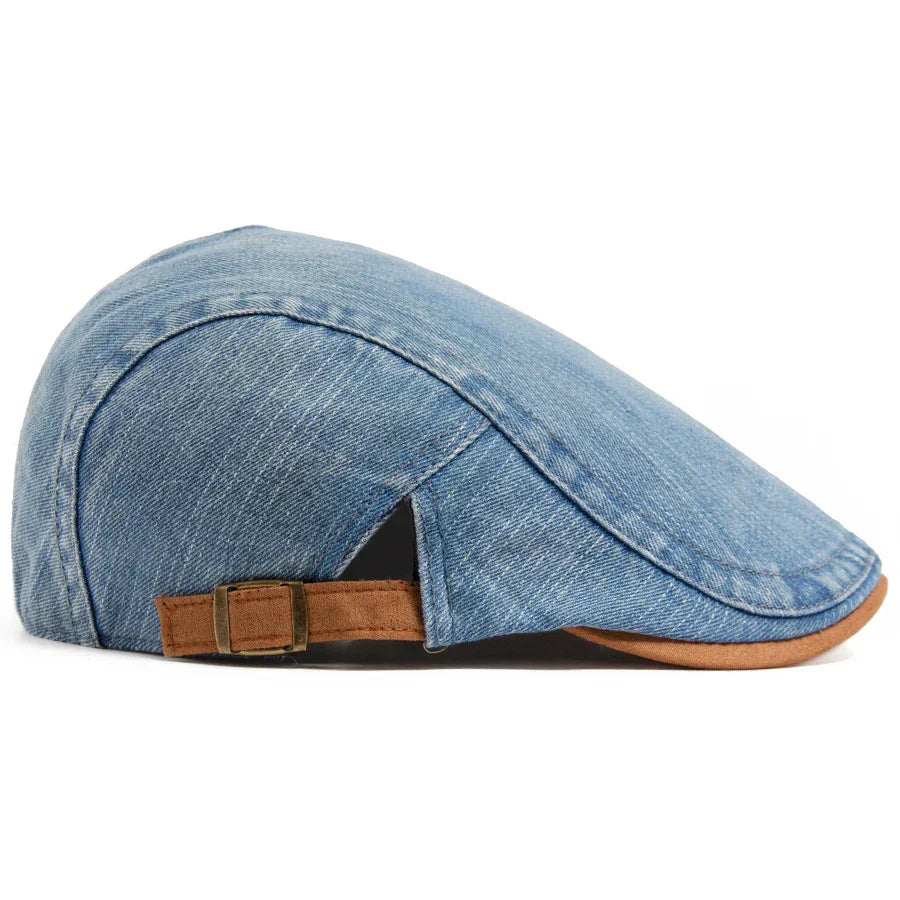 Robin™ | Premium Denim Flat Cap – Tijdloze Stijl & Dagelijks Comfort (TIJDELIJK 1+1 GRATIS!)