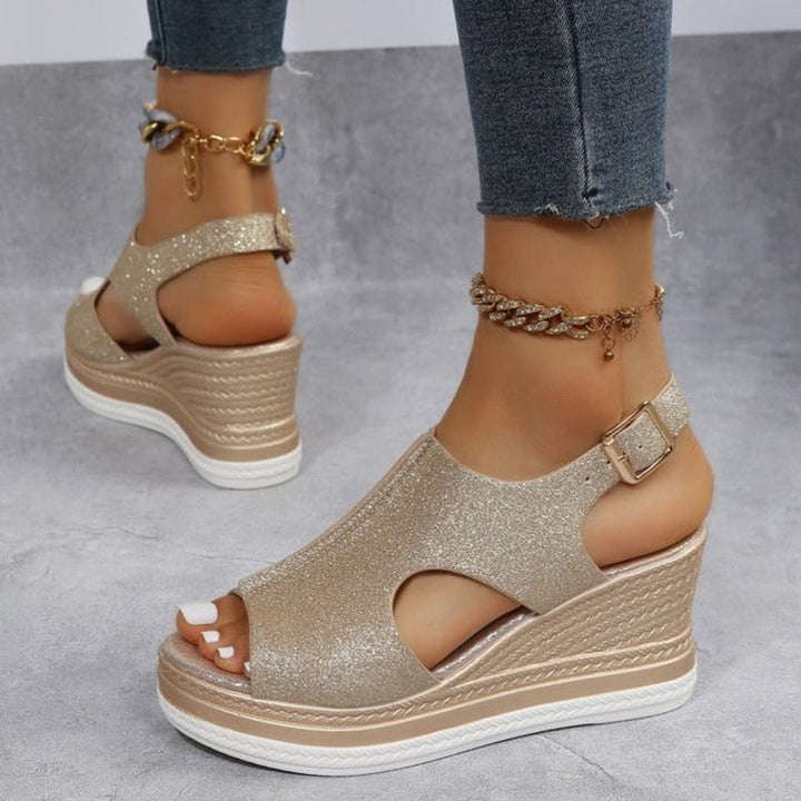 Maeve – Ontspannen Wedge Sandalen