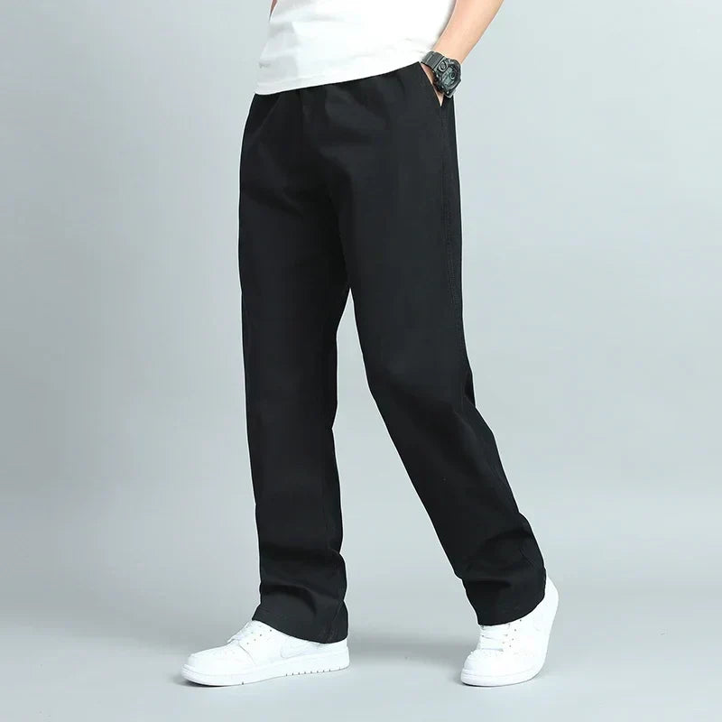 MAISON LORÉA | LOOSE-FIT KATOENEN BROEK