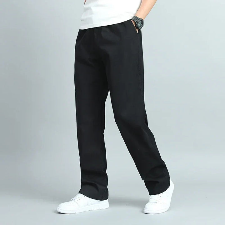 MAISON LORÉA | LOOSE-FIT KATOENEN BROEK