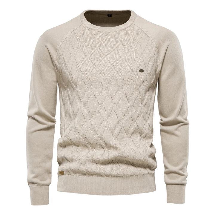 FLX | Herenpullover met Ruitpatroon