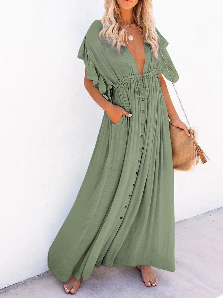 Boho casual jurk