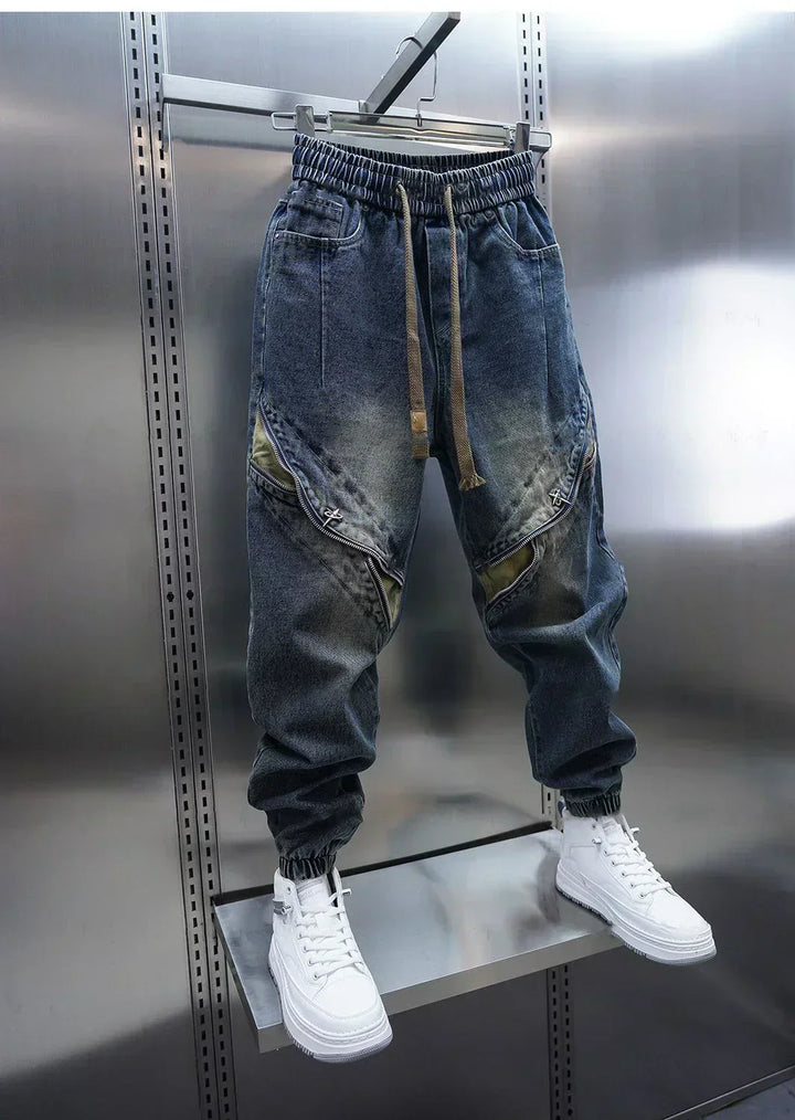 OLIVER™ | Baggy Jeans met Tailleband