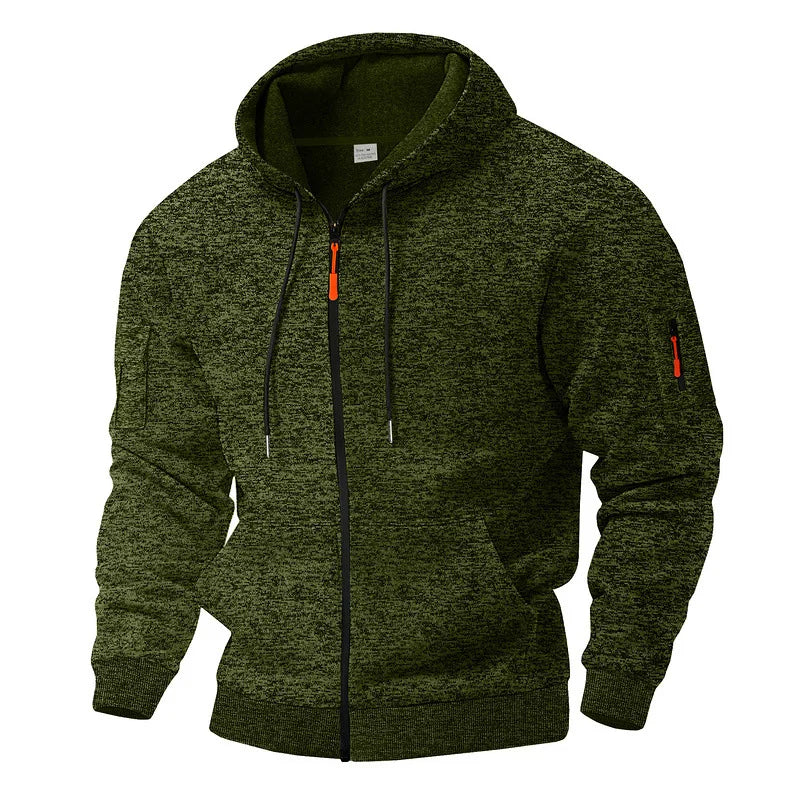 ARMAND™ | Heren vest met capuchon, volledige rits en dagelijkse warmte voor buiten