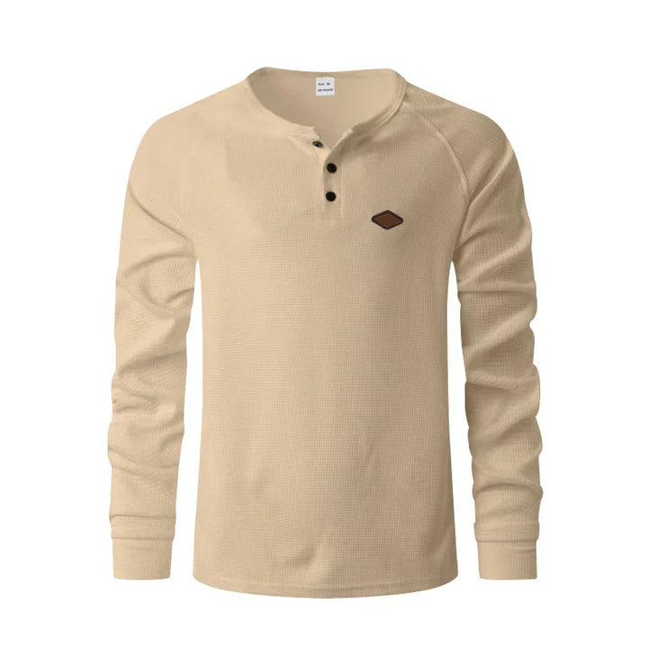 MARCIANO | ELEGANTE STRUCTUUR HENLEY VOOR HEREN