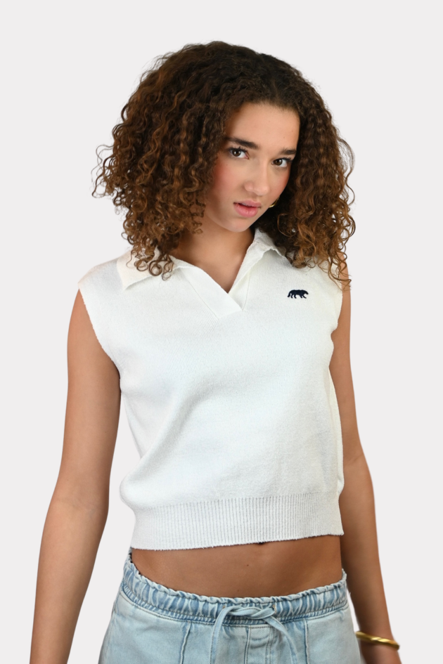 Sophia top - wit