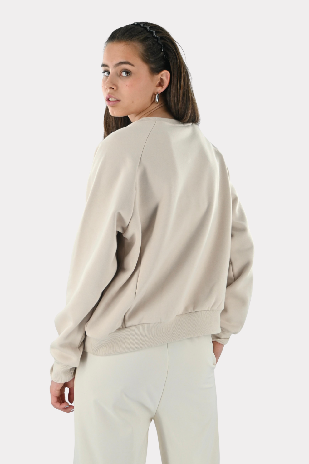 Tiger crewneck - creme