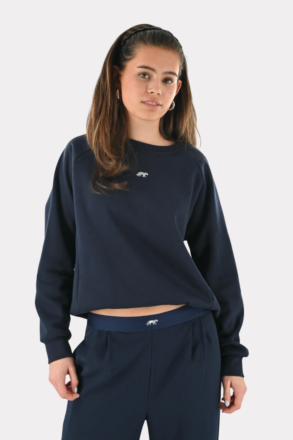 Tiger crewneck - navy