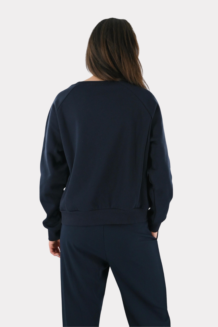 Tiger crewneck - navy
