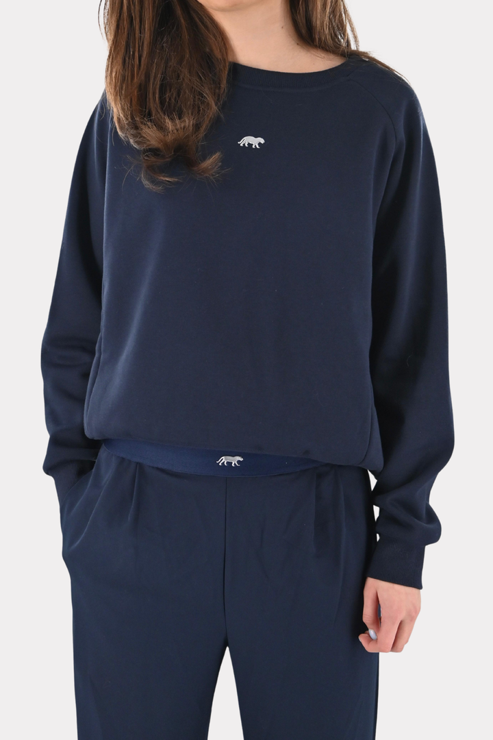 Tiger crewneck - navy