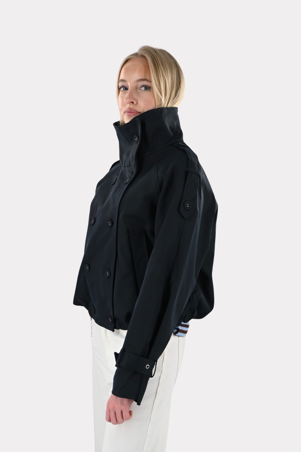 Trench jacket - navy