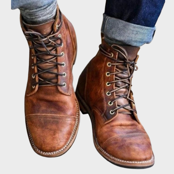 DARIO | Heren Enkellaarsjes met Wintercomfort en Tijdloze Stijl