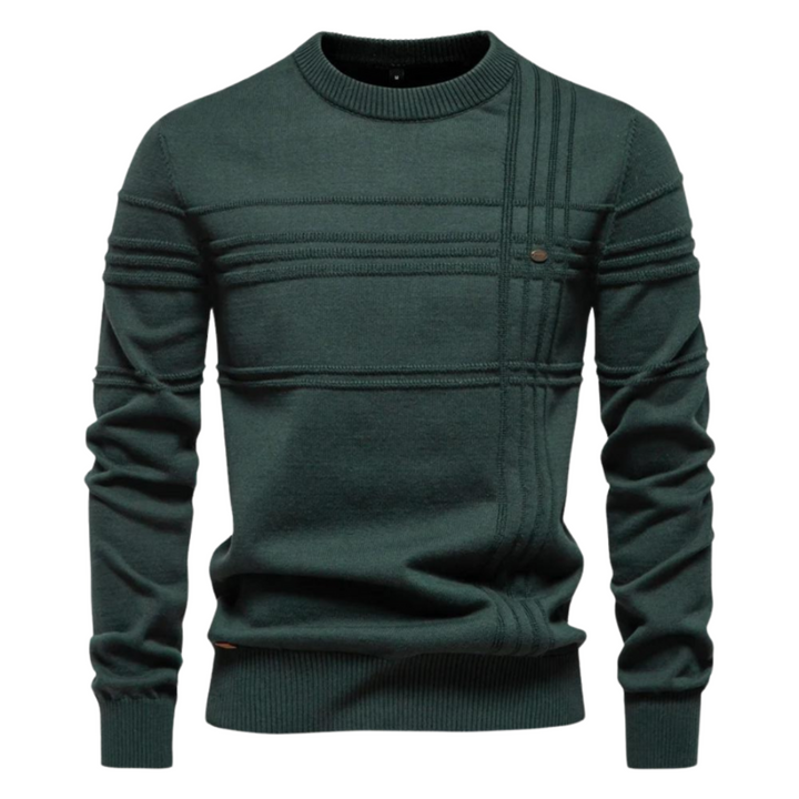 RIOT | Stijlvolle herenpullover met ruitdesign