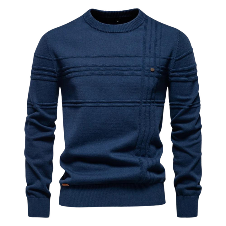 RIOT | Stijlvolle herenpullover met ruitdesign