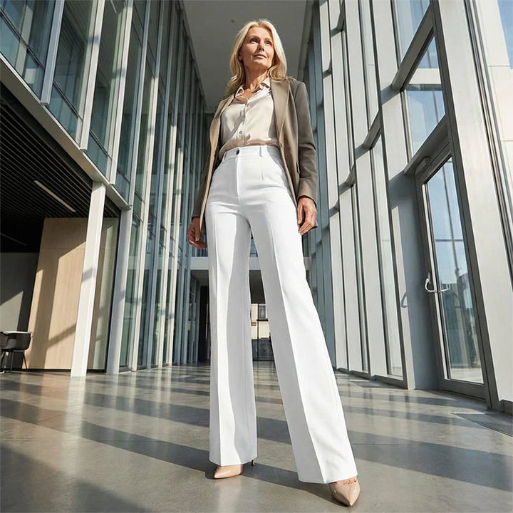 NEVA | Chic hoge taillebroek met flatterende pasvorm voor werk en elegante momenten