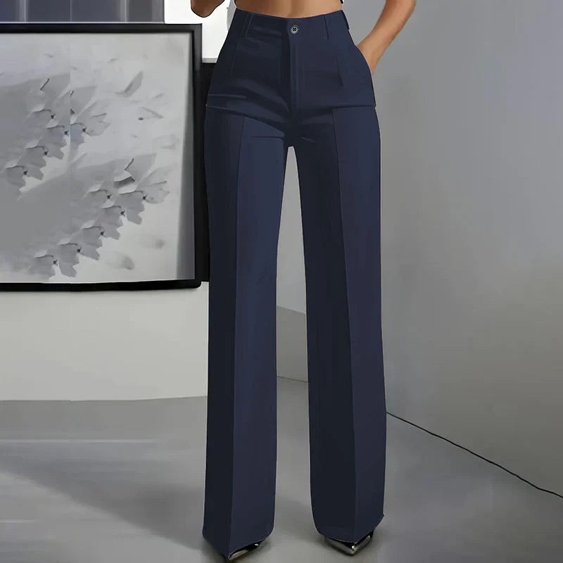 NEVA | Chic hoge taillebroek met flatterende pasvorm voor werk en elegante momenten