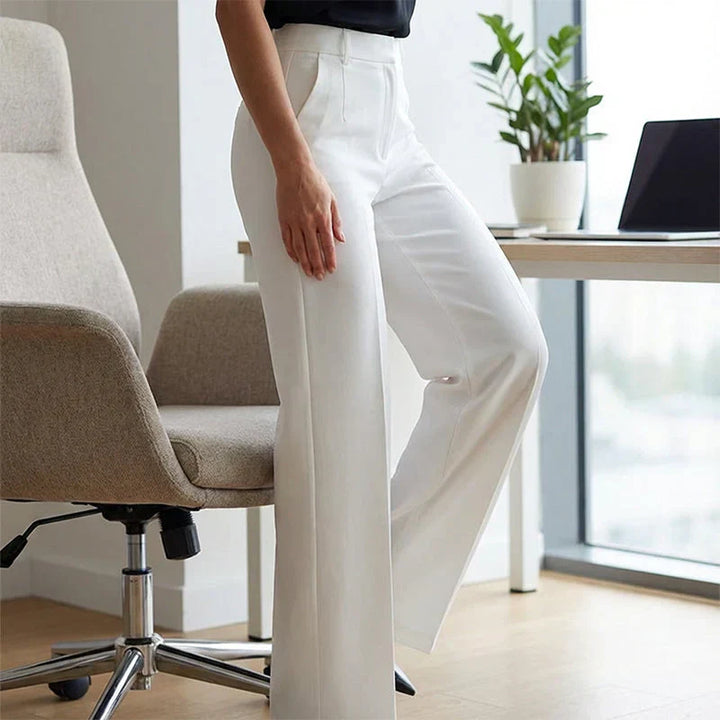 NEVA | Chic hoge taillebroek met flatterende pasvorm voor werk en elegante momenten