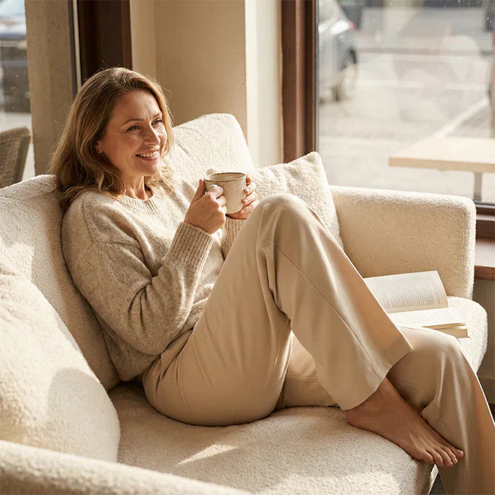 NEVA | Chic hoge taillebroek met flatterende pasvorm voor werk en elegante momenten