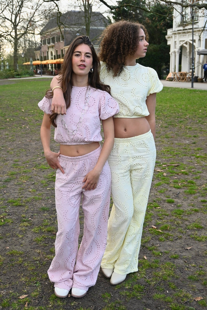 Valencia pants - baby roze