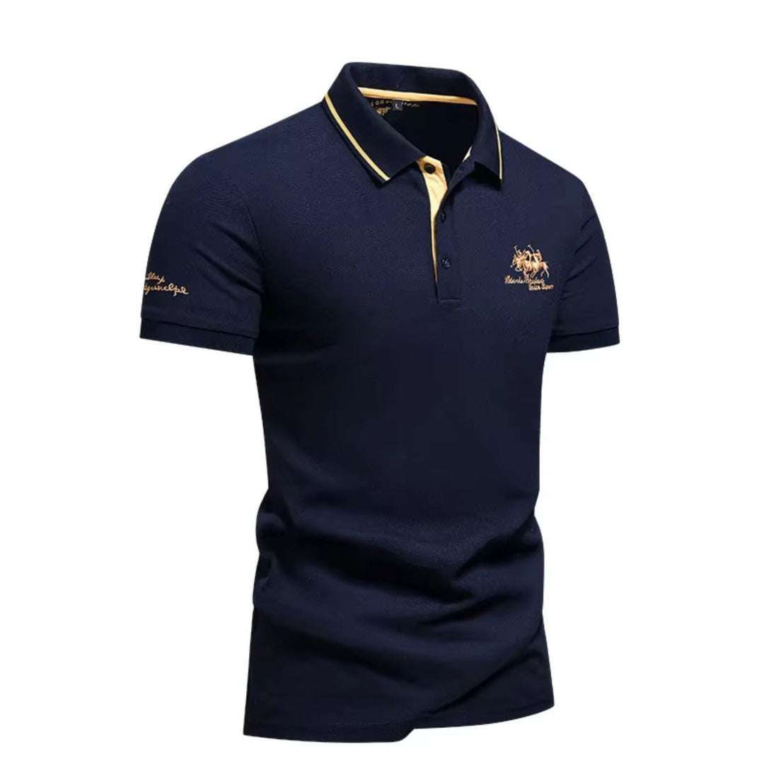 LEONARDO | Elegante Heren Polo met Ademend Comfort voor Elke Dag