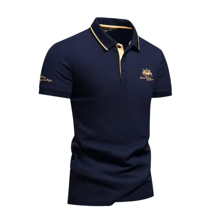 LEONARDO | Elegante Heren Polo met Ademend Comfort voor Elke Dag