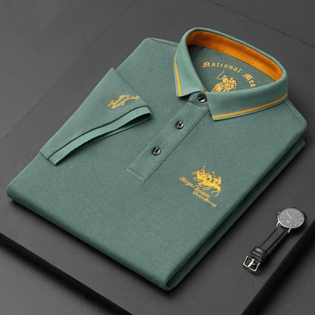 LEONARDO | Elegante Heren Polo met Ademend Comfort voor Elke Dag