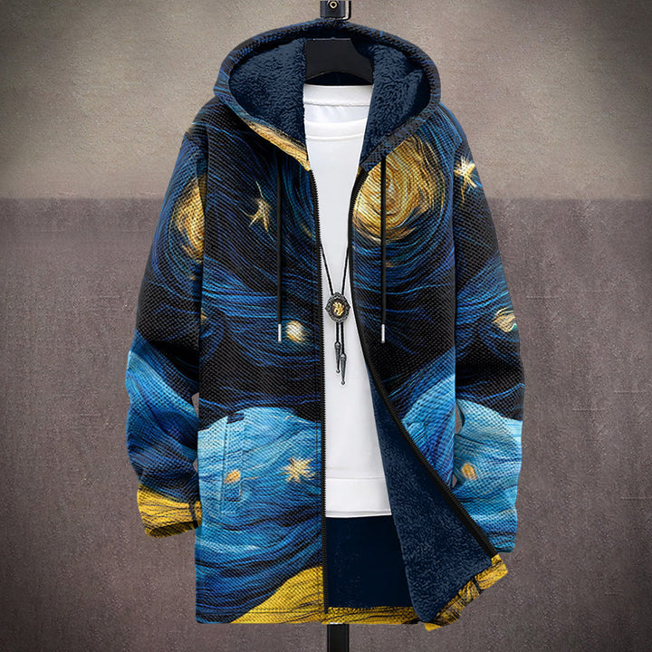 LAURENT™ | Luxe cardigan met artistieke inspiratie