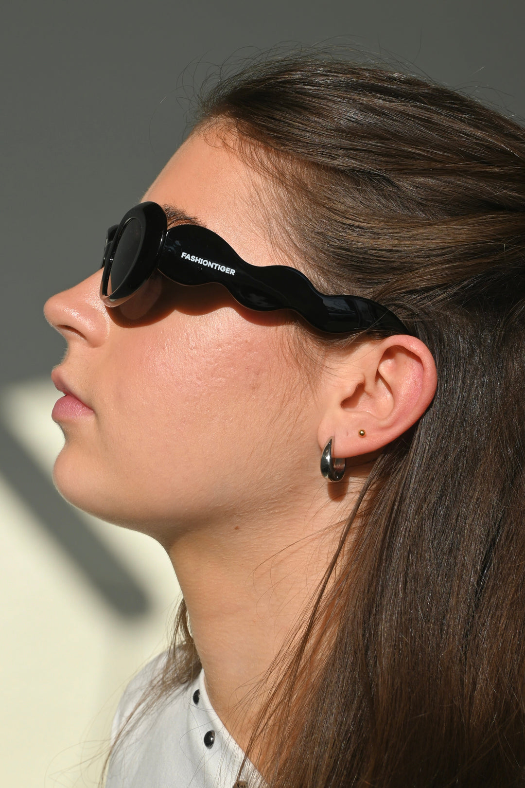 Wavy sunnies - zwart