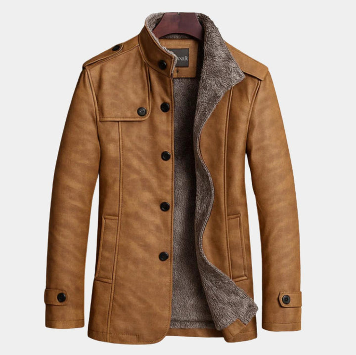 NERO™ | Elegante Herenjas met Tijdloze Warmte en Verfijnde Stijl