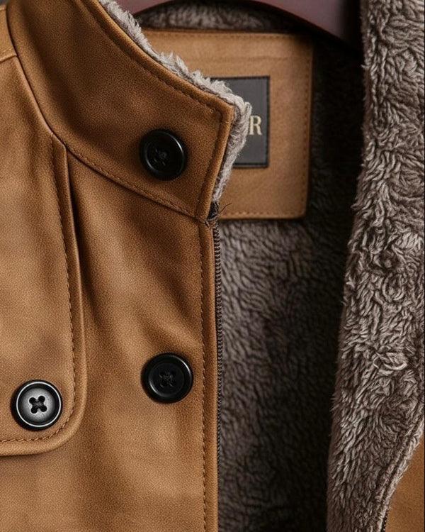 NERO™ | Elegante Herenjas met Tijdloze Warmte en Verfijnde Stijl
