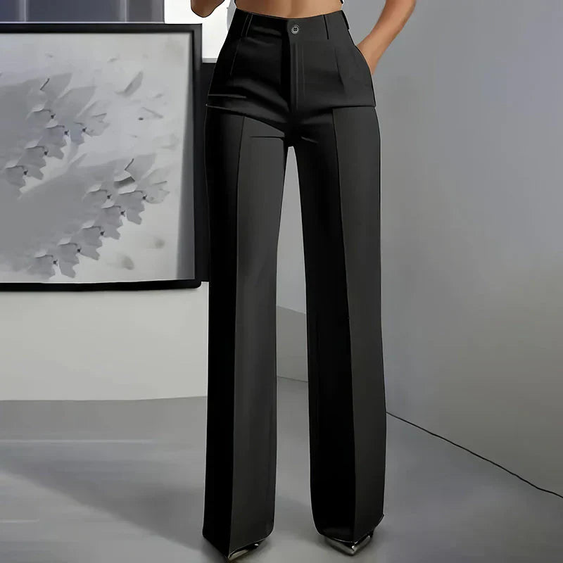 NEVA | Chic hoge taillebroek met flatterende pasvorm voor werk en elegante momenten