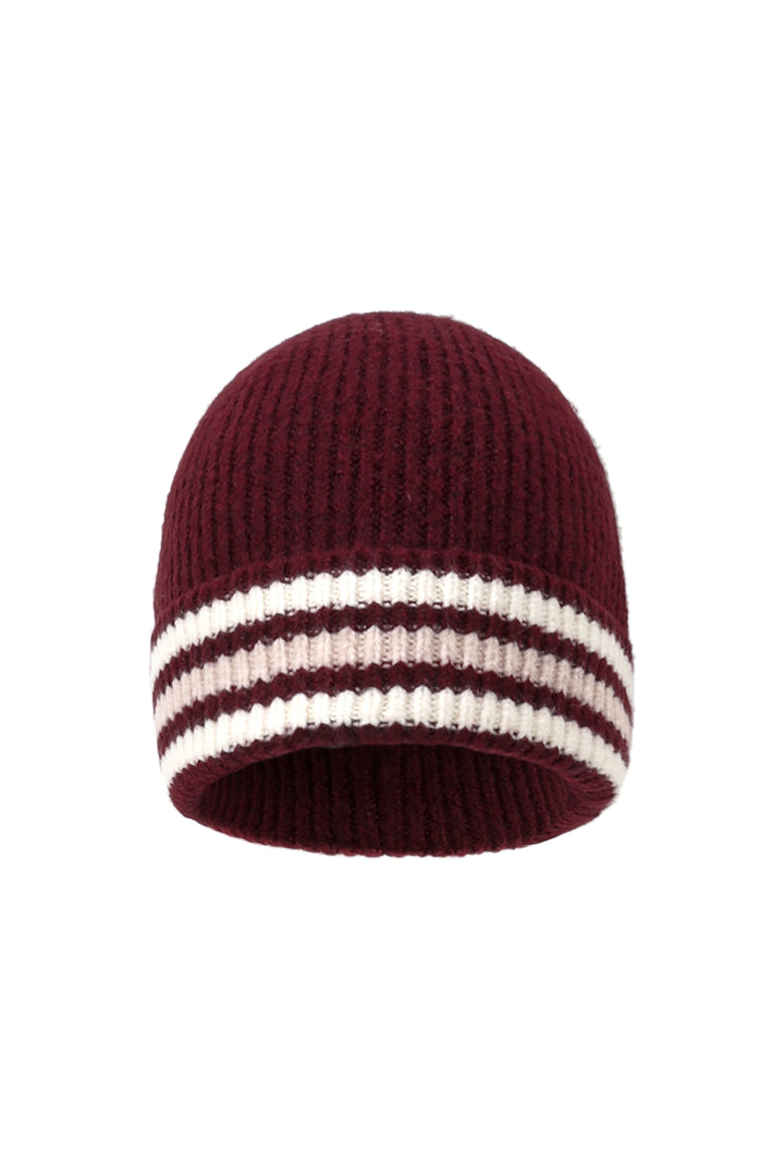 Muts met strepen, casual, polyester, dagelijkse accessoires