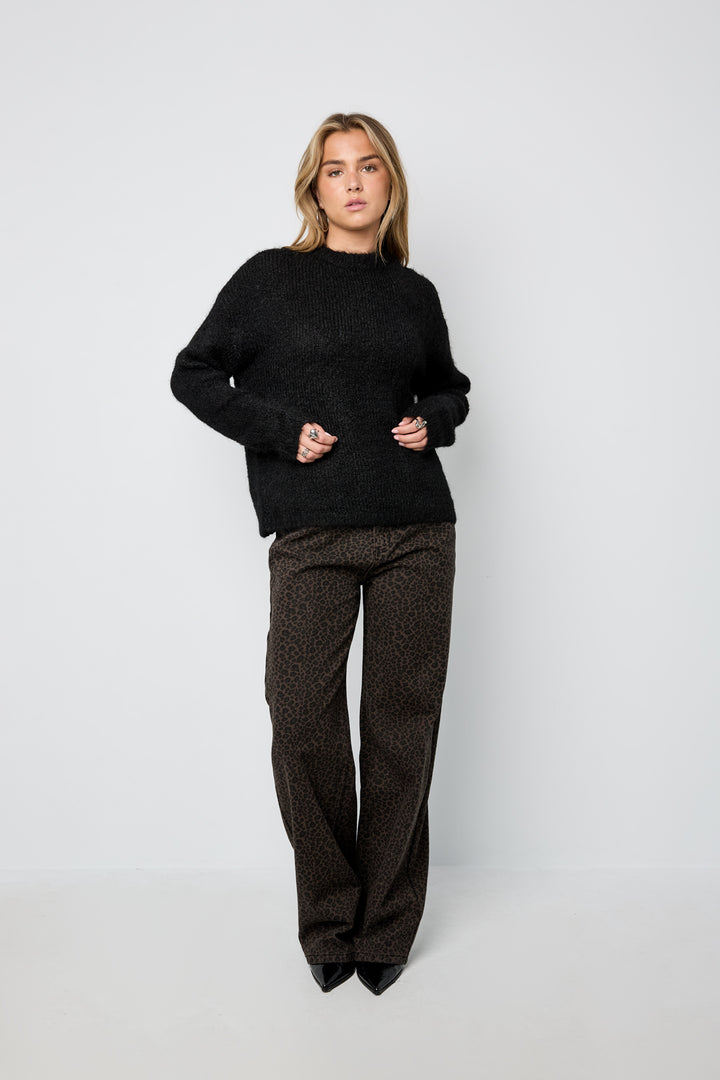 Trui met open rug