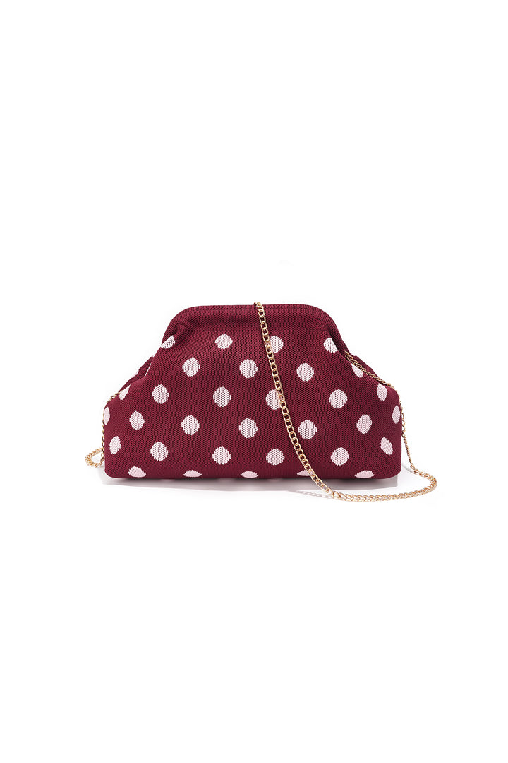 Crossbodytassen met stippen van polyester. Accessoires.