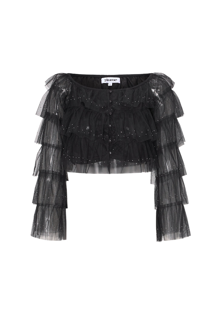 Geweven Polyester Vrouwen Lange Mouw Top Lente/Zomer Eenvoudige Kleur