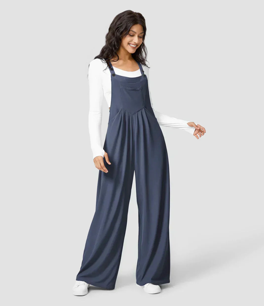Pantalons met verstelbare bretels MAISON LORÉA™