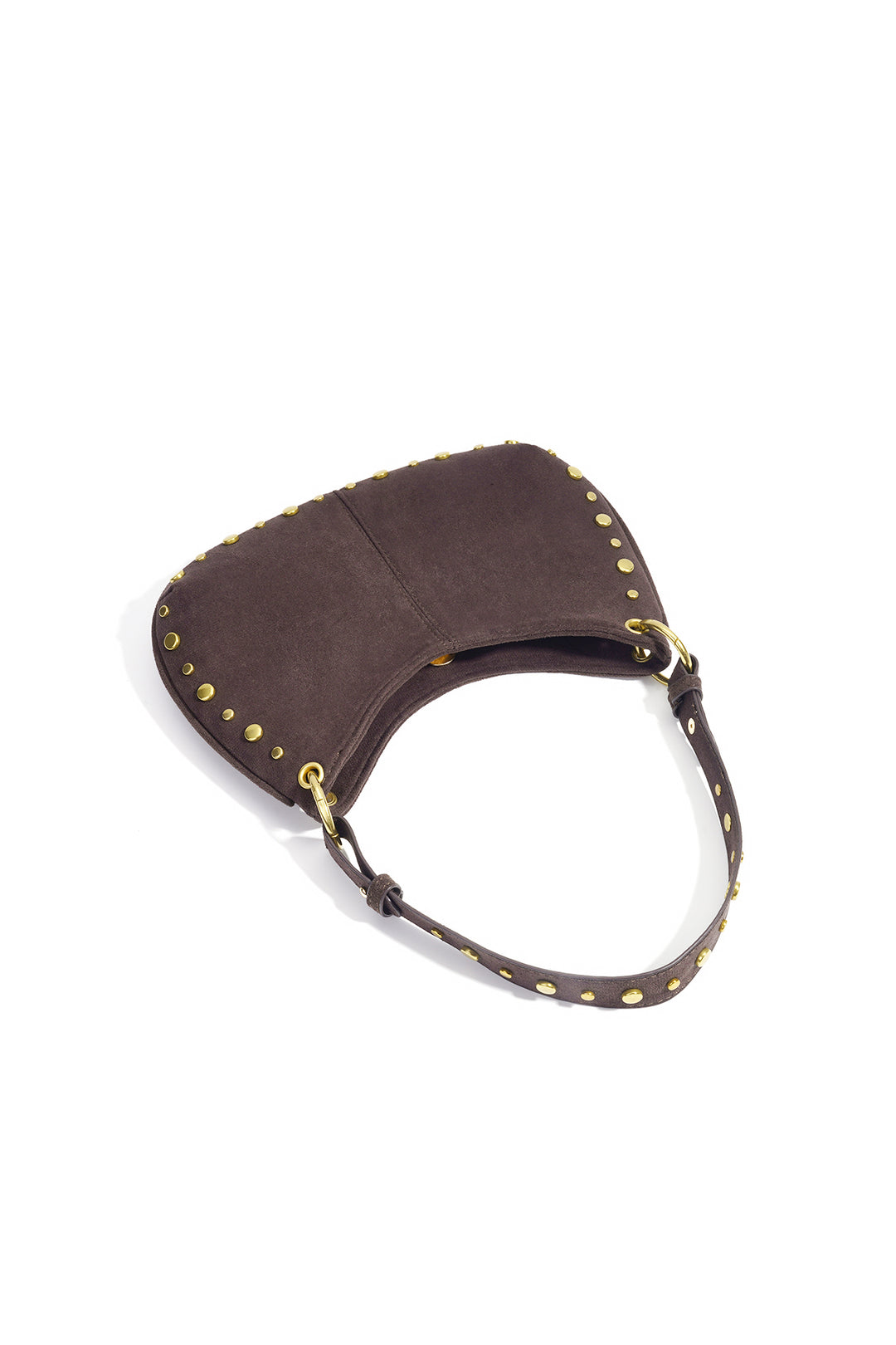 Schoudertassen Rivet Casual Suède Dagelijkse Accessoires