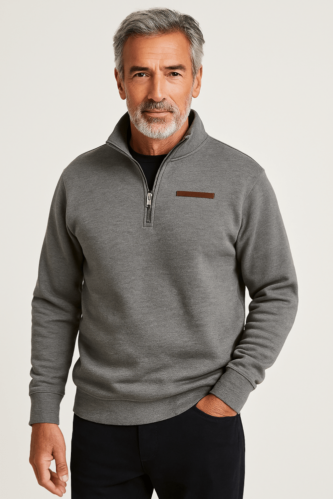 BENOIT™ - Casual fleece sweatshirt voor heren
