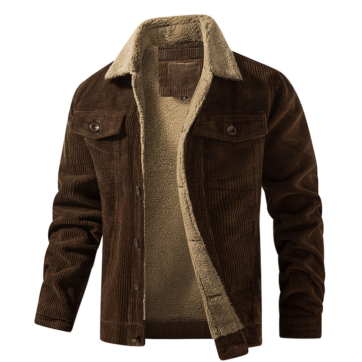 NOAH™ | Gewatteerde Corduroy Jas