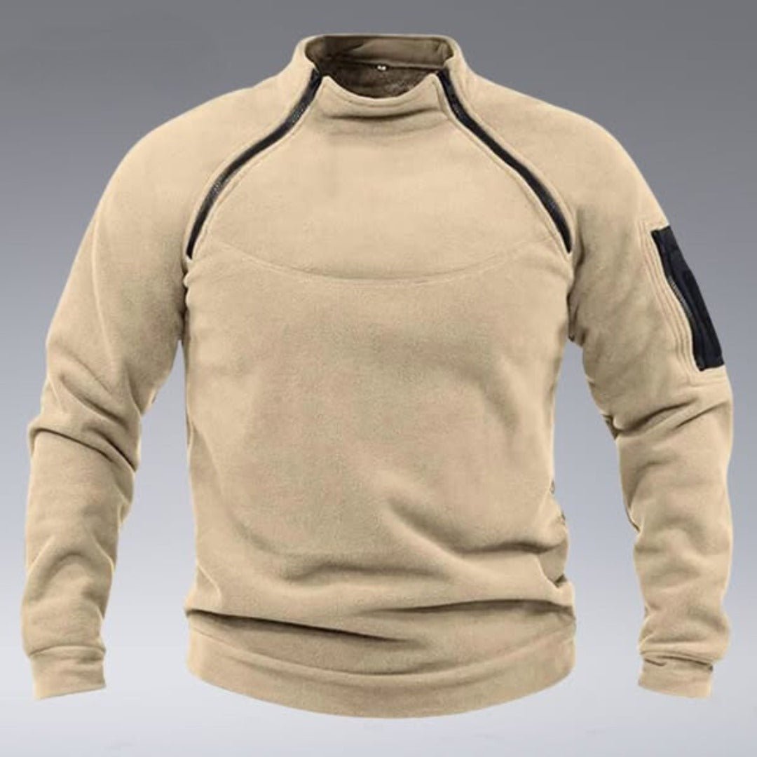 BRUNO | Fleece Trui in Warm en Comfortabel Polair