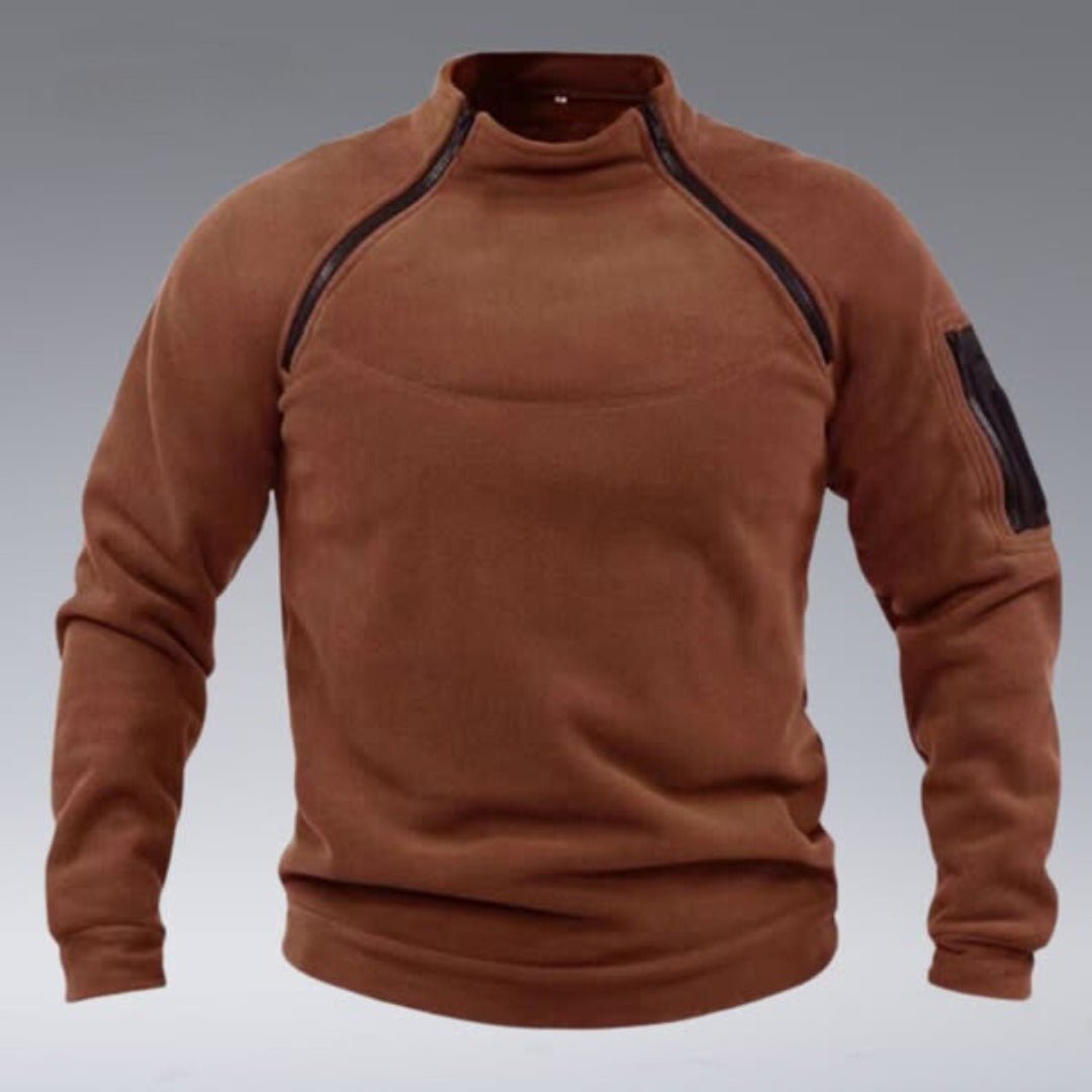 BRUNO | Fleece Trui in Warm en Comfortabel Polair