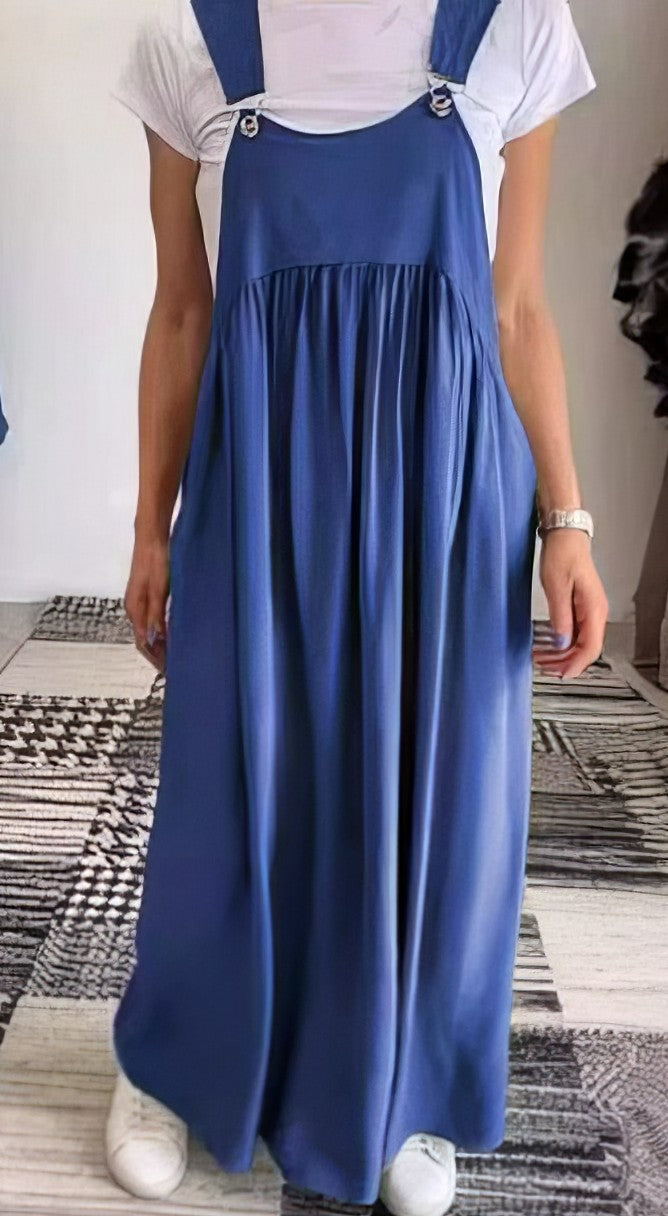 KARA | Casual-Chic Mouwloos Vloeiend Jurk