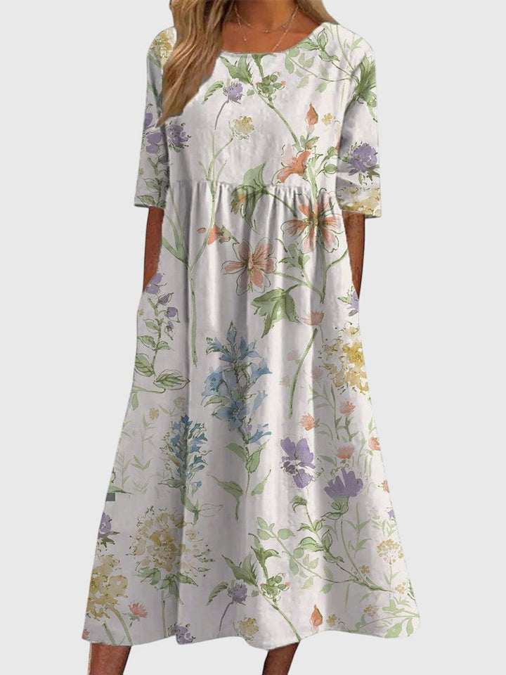 Eva| Flattering Dress
