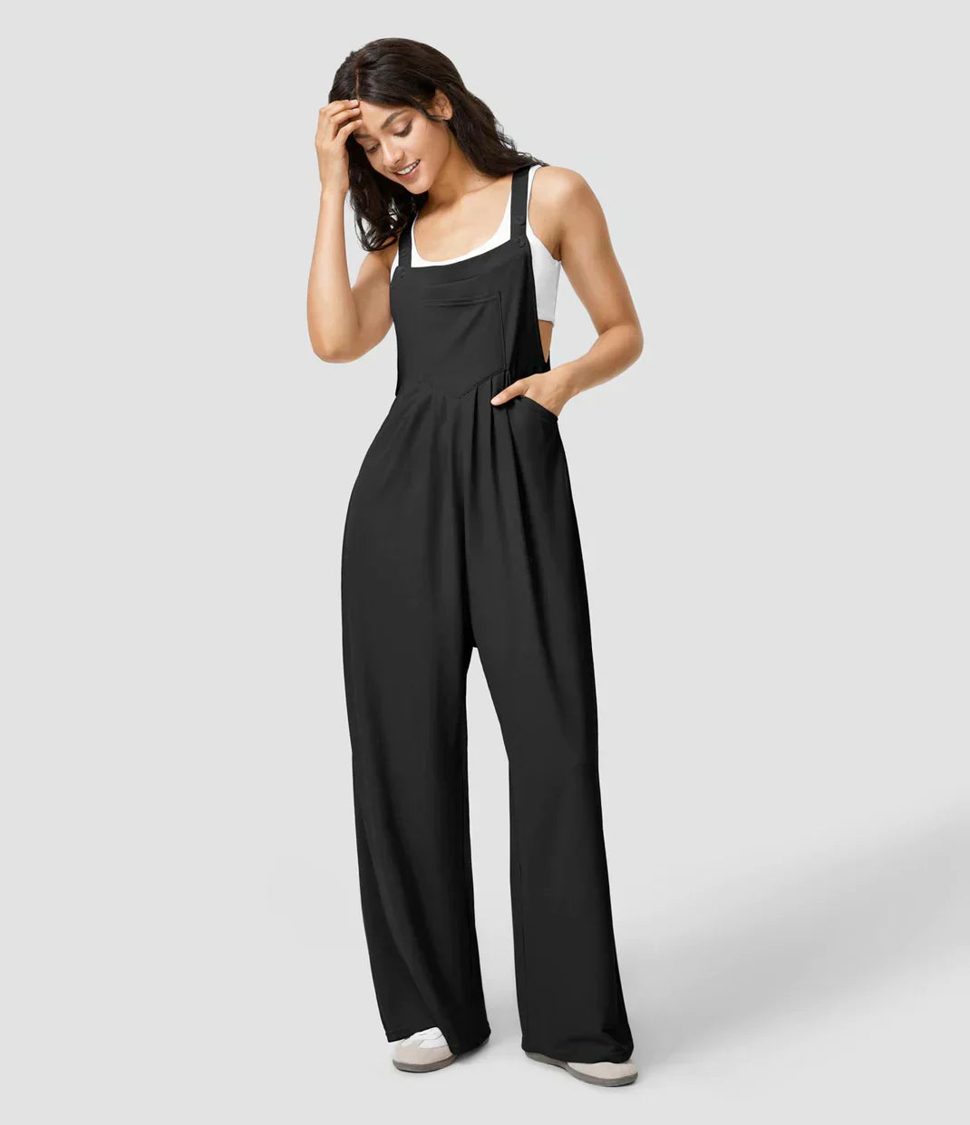 Pantalons met verstelbare bretels MAISON LORÉA™