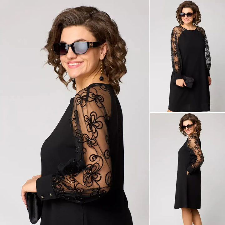 DIANNE | Klassieke midi-jurk voor speciale gelegenheden